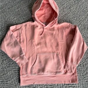 Aritzia Peach Cotton Hoodie